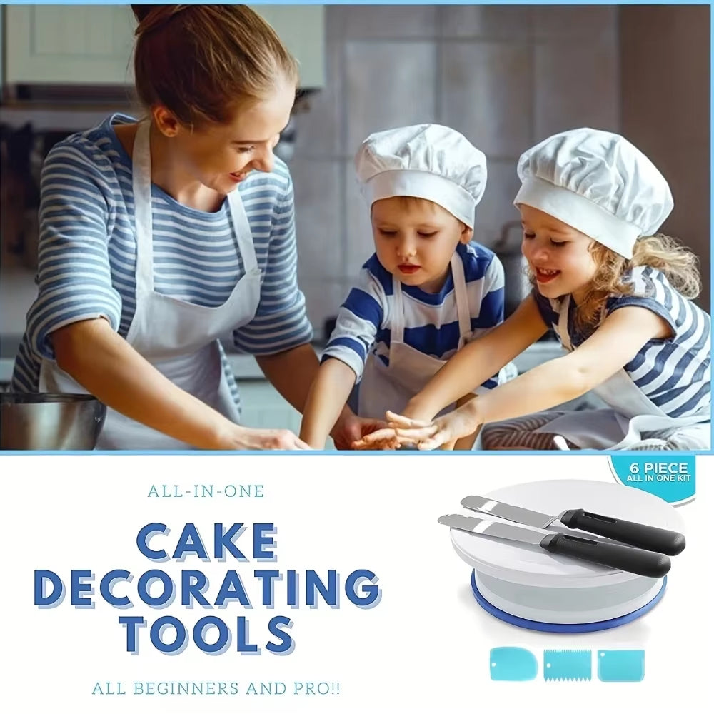 301-Piece Cake Decorating and Baking Set - Complete Tools for Special Occasions