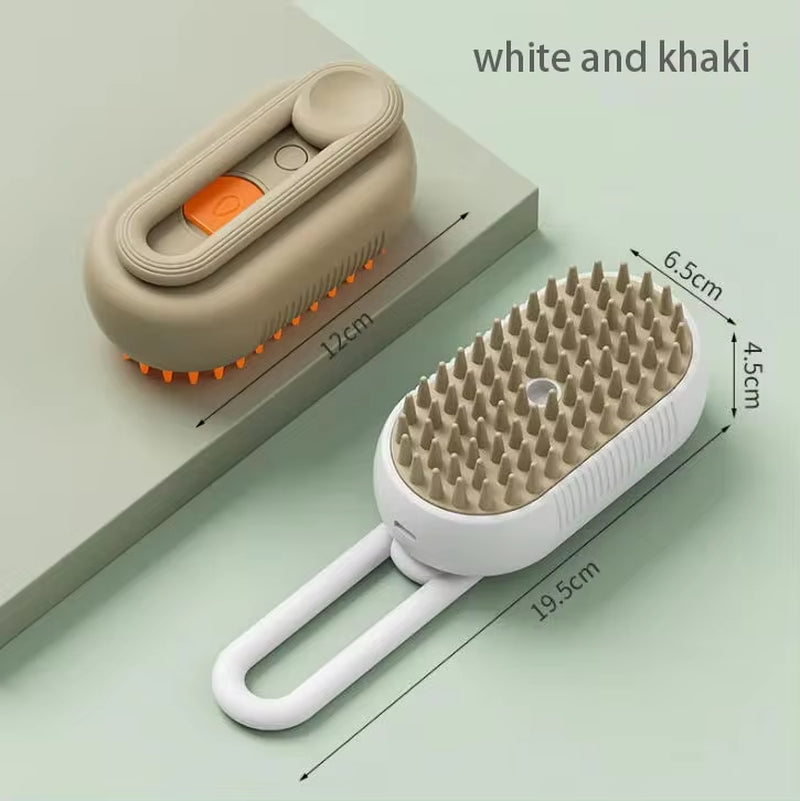 Electric Pet Spray Comb for Cats and Dogs - One-Touch Grooming and Massage Tool