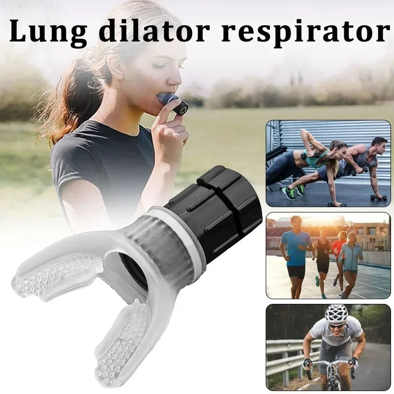 Professional Respiratory Trainer Mouthpiece for Enhanced Fitness and Respiratory Health