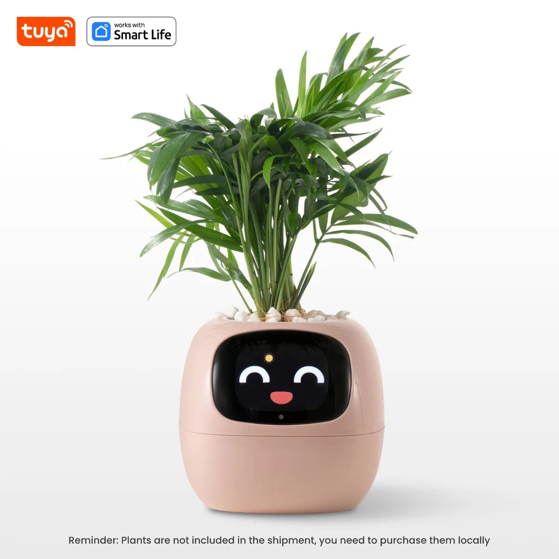 Tuya Ivy Smart Planter: 49+ Expressions, 7 Smart Sensors, and AI Technology for Effortless Plant Care