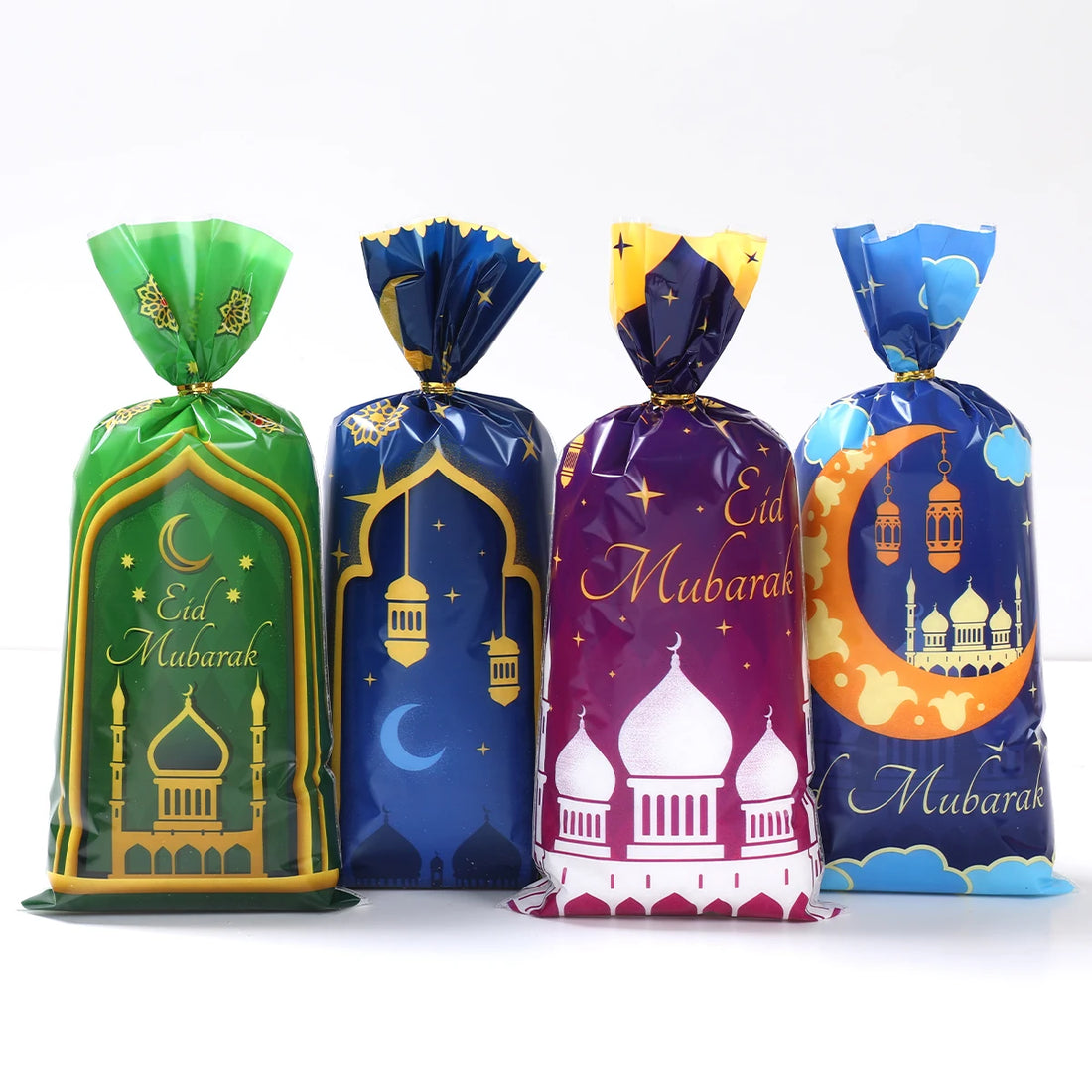 Ramadan Cookie Bags with Strap - Available in 25, 50, or 100 Pieces for Eid Mubarak Gifts and Islamic Celebrations