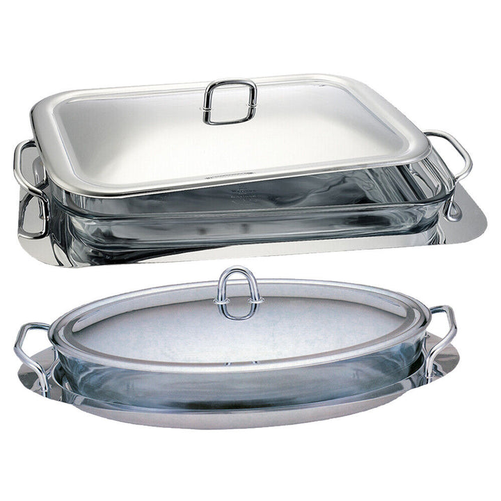 Berlinger Haus 3L 2 in 1 Food Container and Serving Tray Stainless Steel Dinner