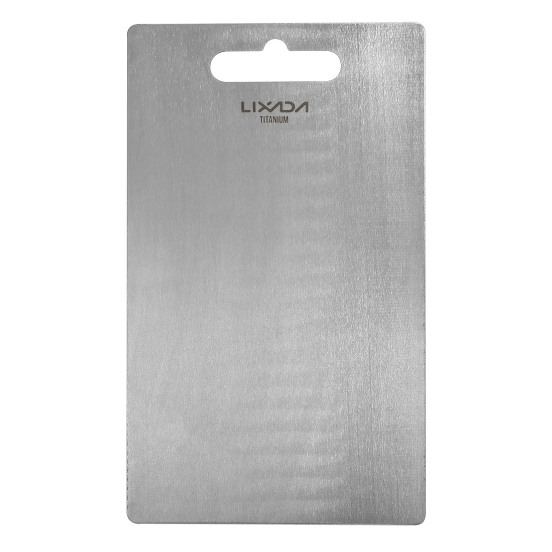 Lixada 1.8MM Titanium Cutting Board for Home and Outdoor Cooking, Camping, and Hiking