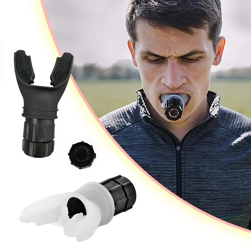 Professional Respiratory Trainer Mouthpiece for Enhanced Fitness and Respiratory Health