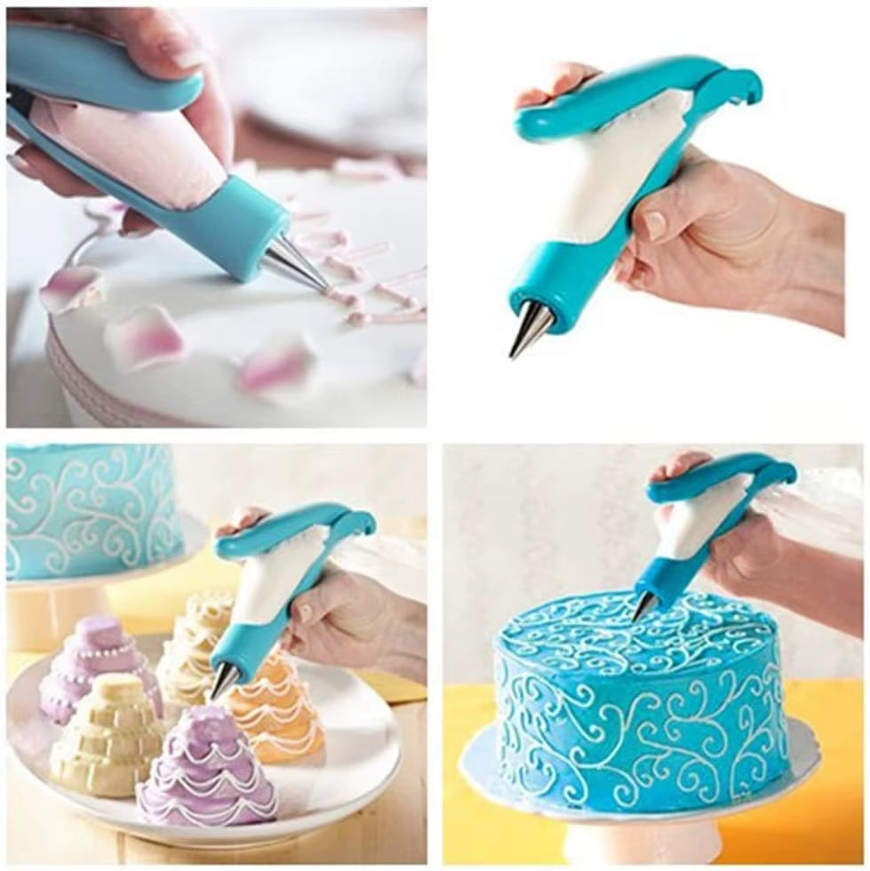 Comprehensive Baking Supplies Set: Piping Nozzles, Icing Bag, Rotary Turntable, and Cake Decorating Tools for Beginners and Enthusiasts